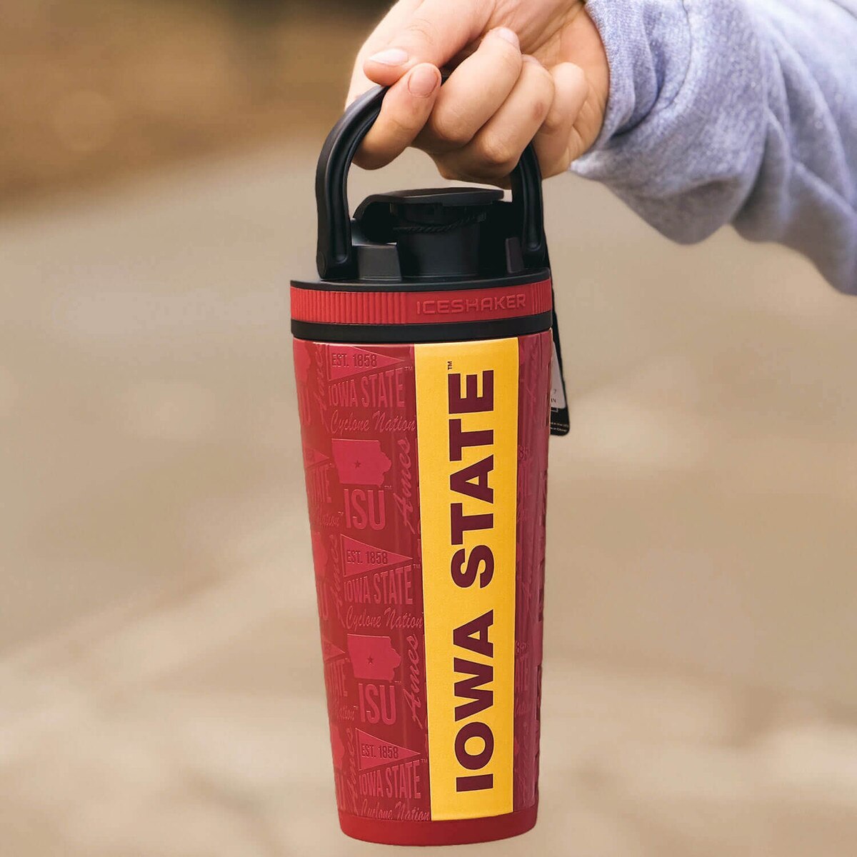 Ice Shaker Pennant Cy 4D Cardinal 26-ounce Shaker Tumbler